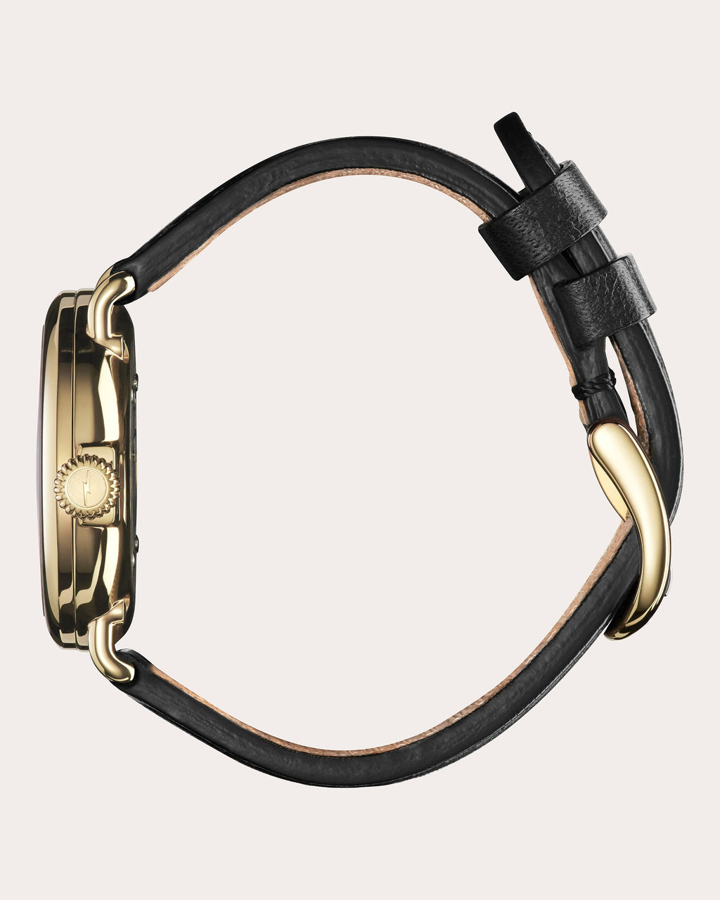 Runwell 36mm Leather-Strap Watch