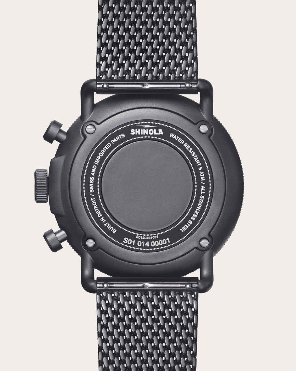 Men's Canfield C56 43mm Two-Eye Chronograph Watch