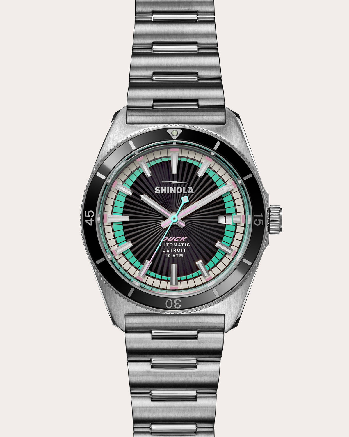 Men's Duck Automatic 38mm Bracelet Watch