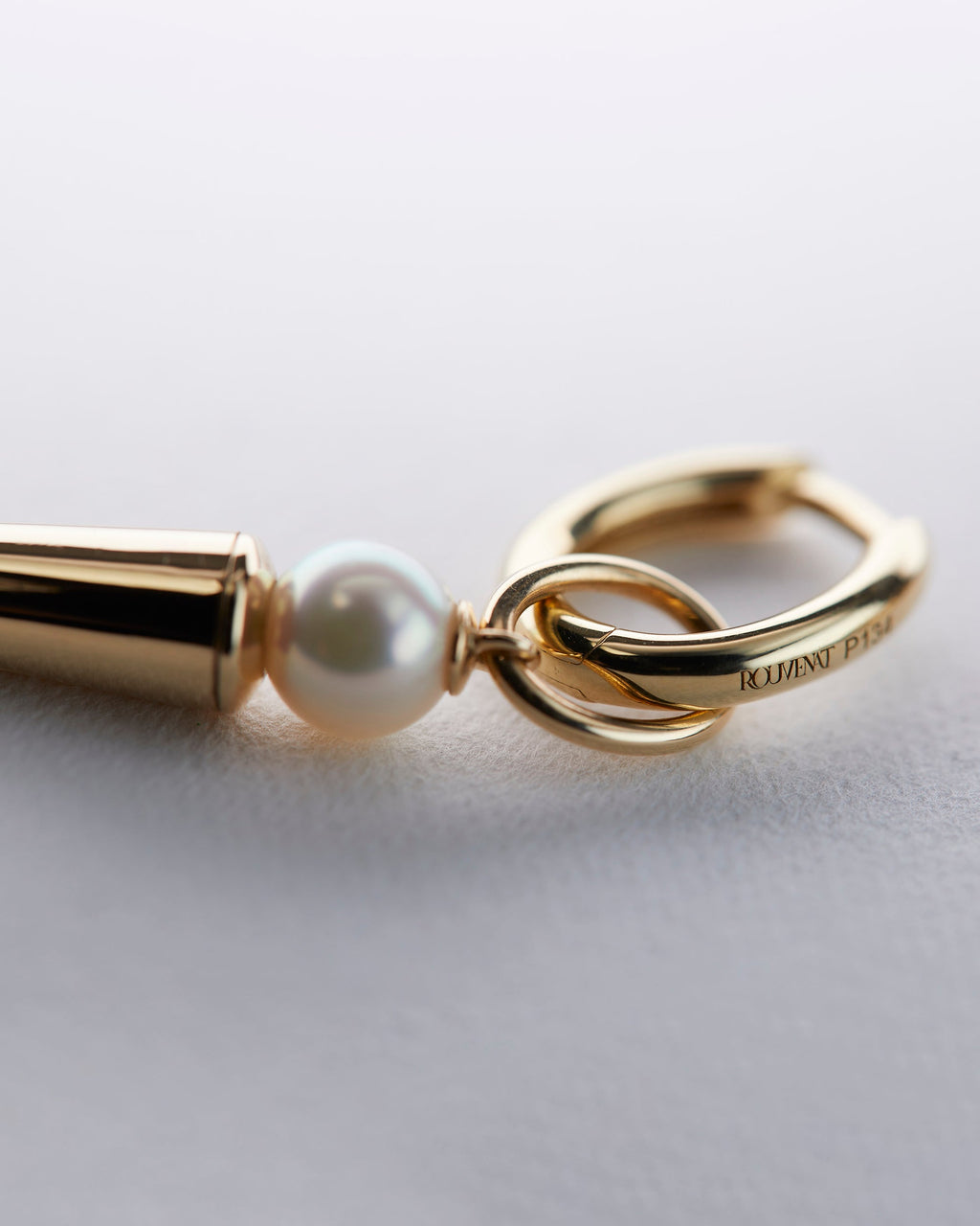 Pearl & 18k Gold Pampille Spike Drop Earrings