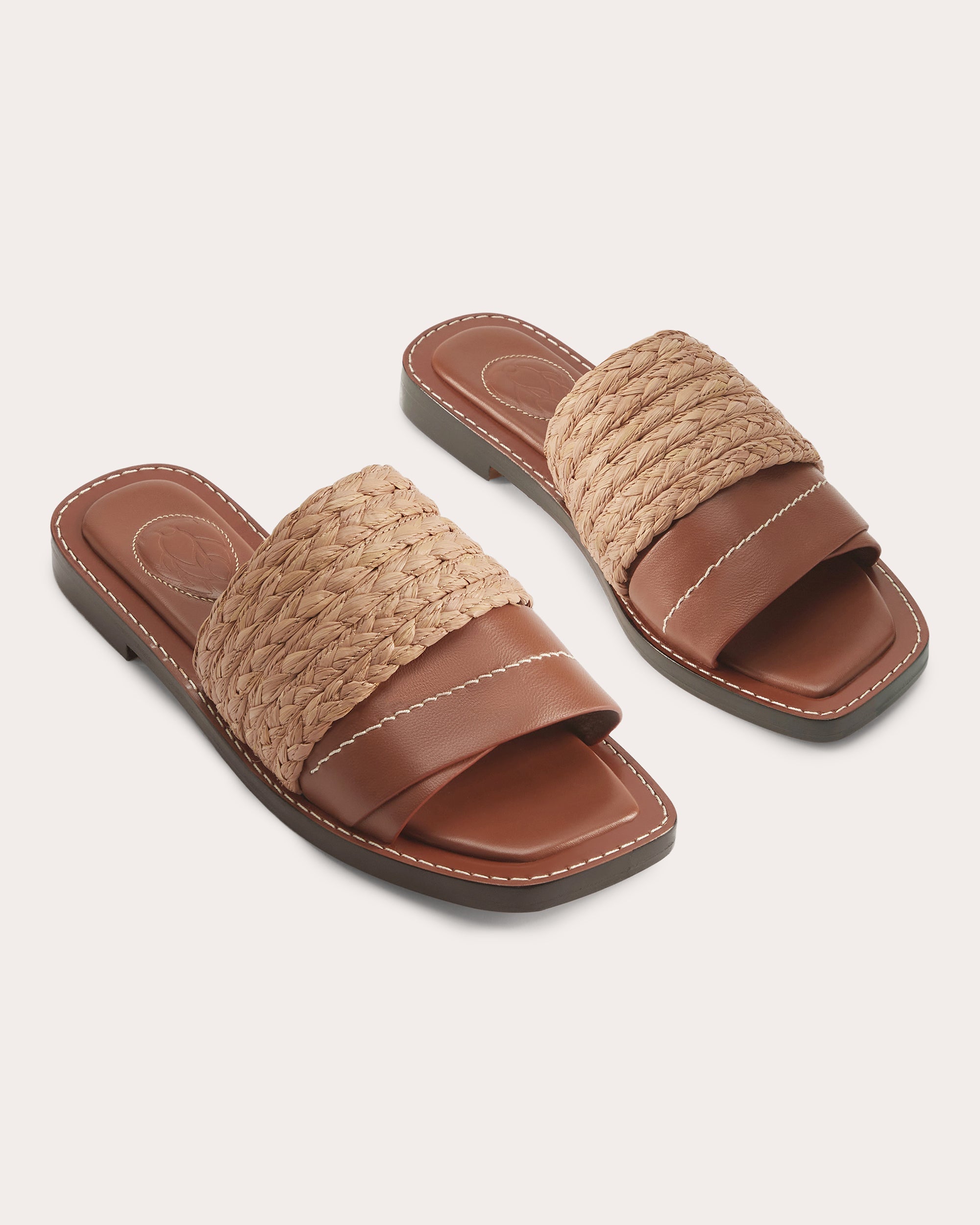 Sevilla Raffia Slide