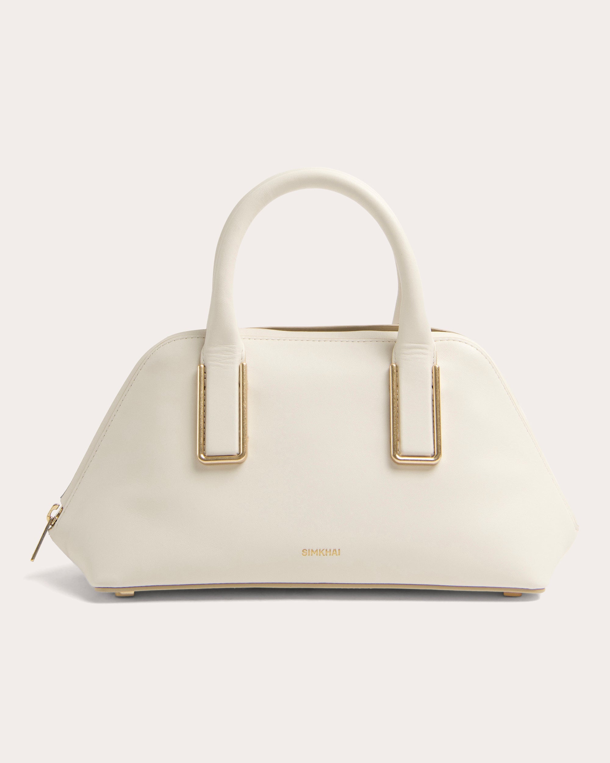 Small Wynn Leather Handbag