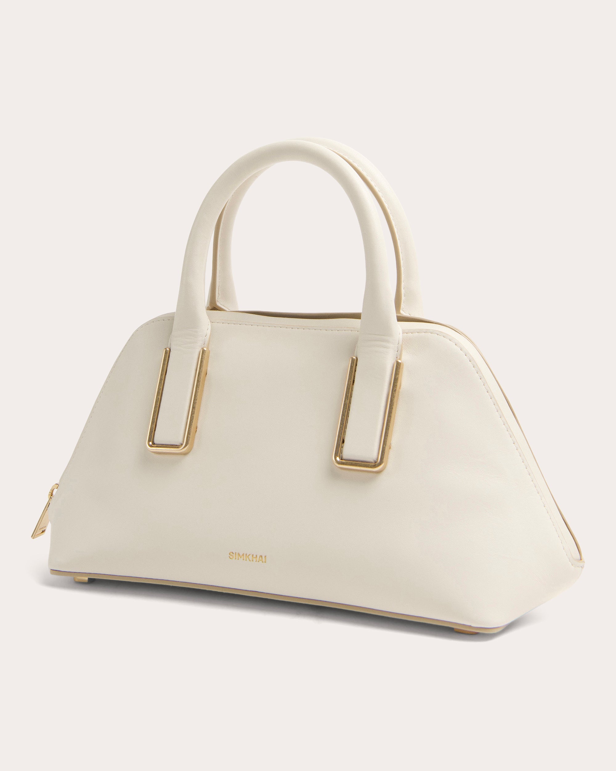 Small Wynn Leather Handbag