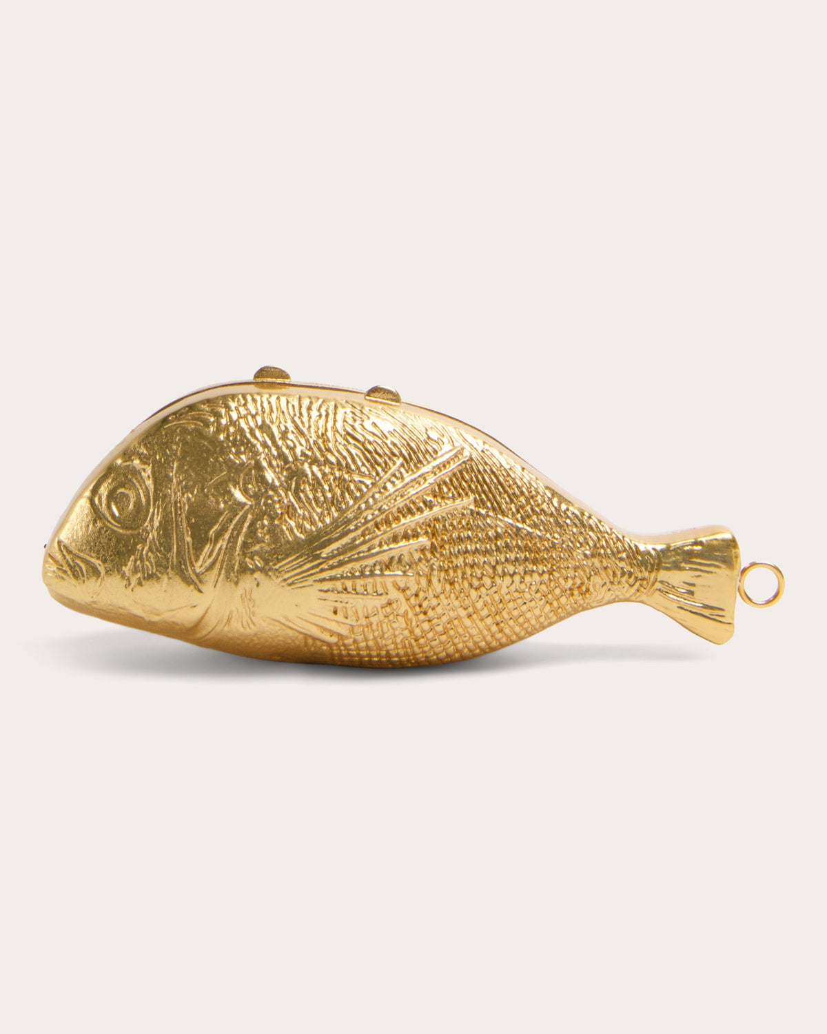 Splash Goldtone Clutch