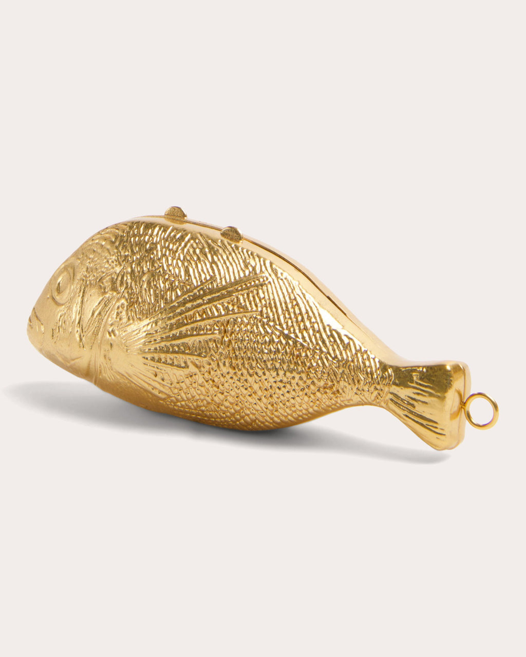 Splash Goldtone Clutch