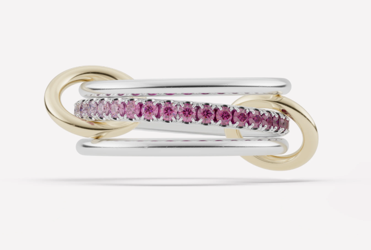 Tigris SG Pink Ombré Ring