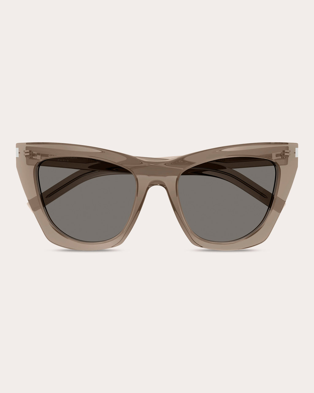 Mica Cat-Eye Transparent Acetate Sunglasses