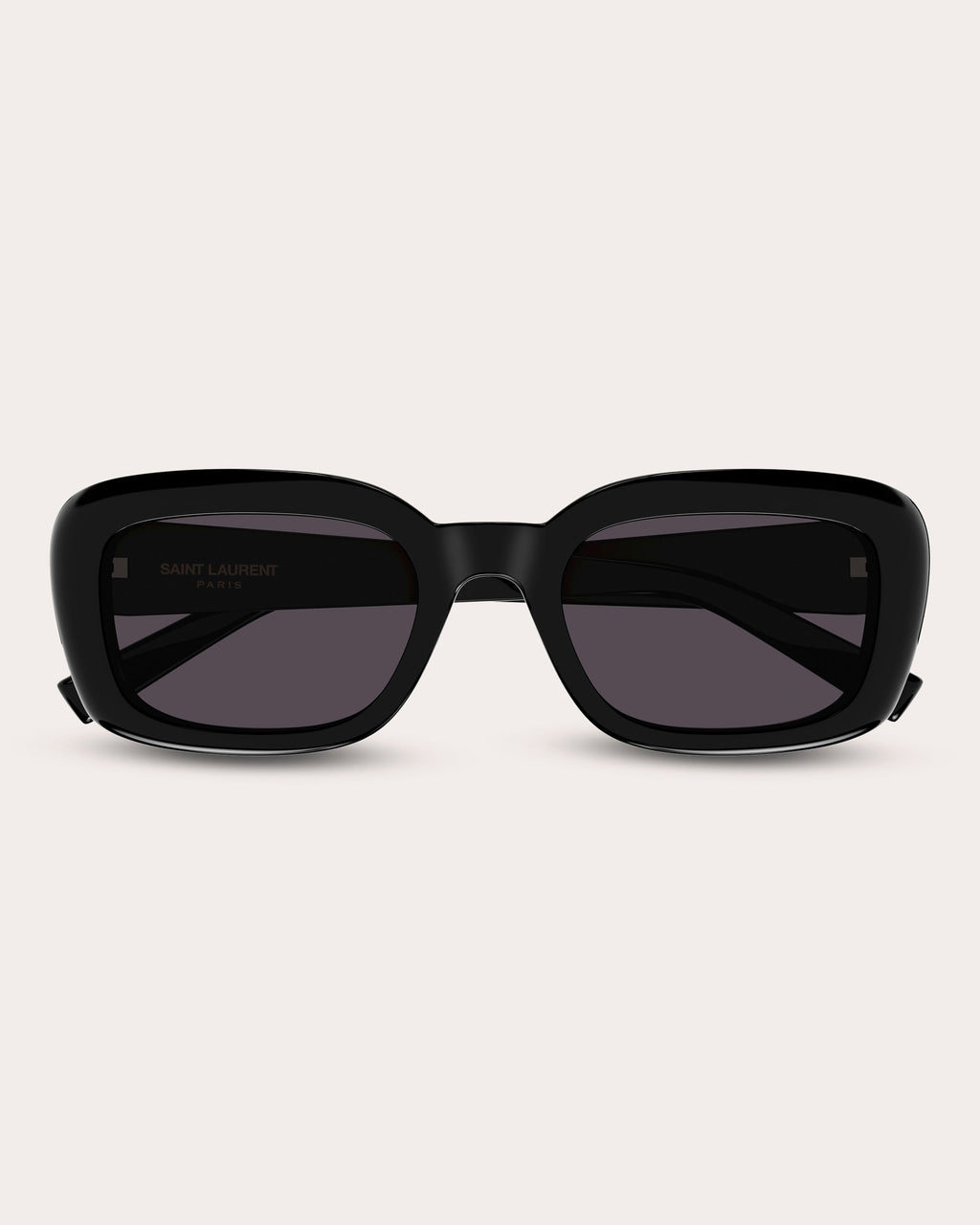 Pillowed Rectangular-Frame Acetate Sunglasses