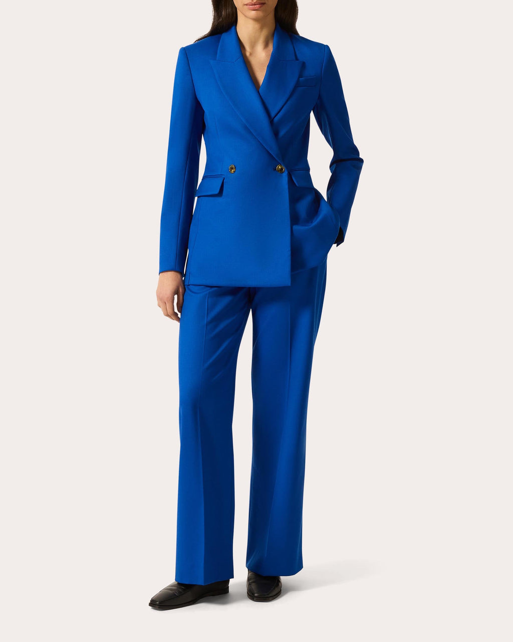 Cooper Seasonless Wool Double-Breasted Blazer
