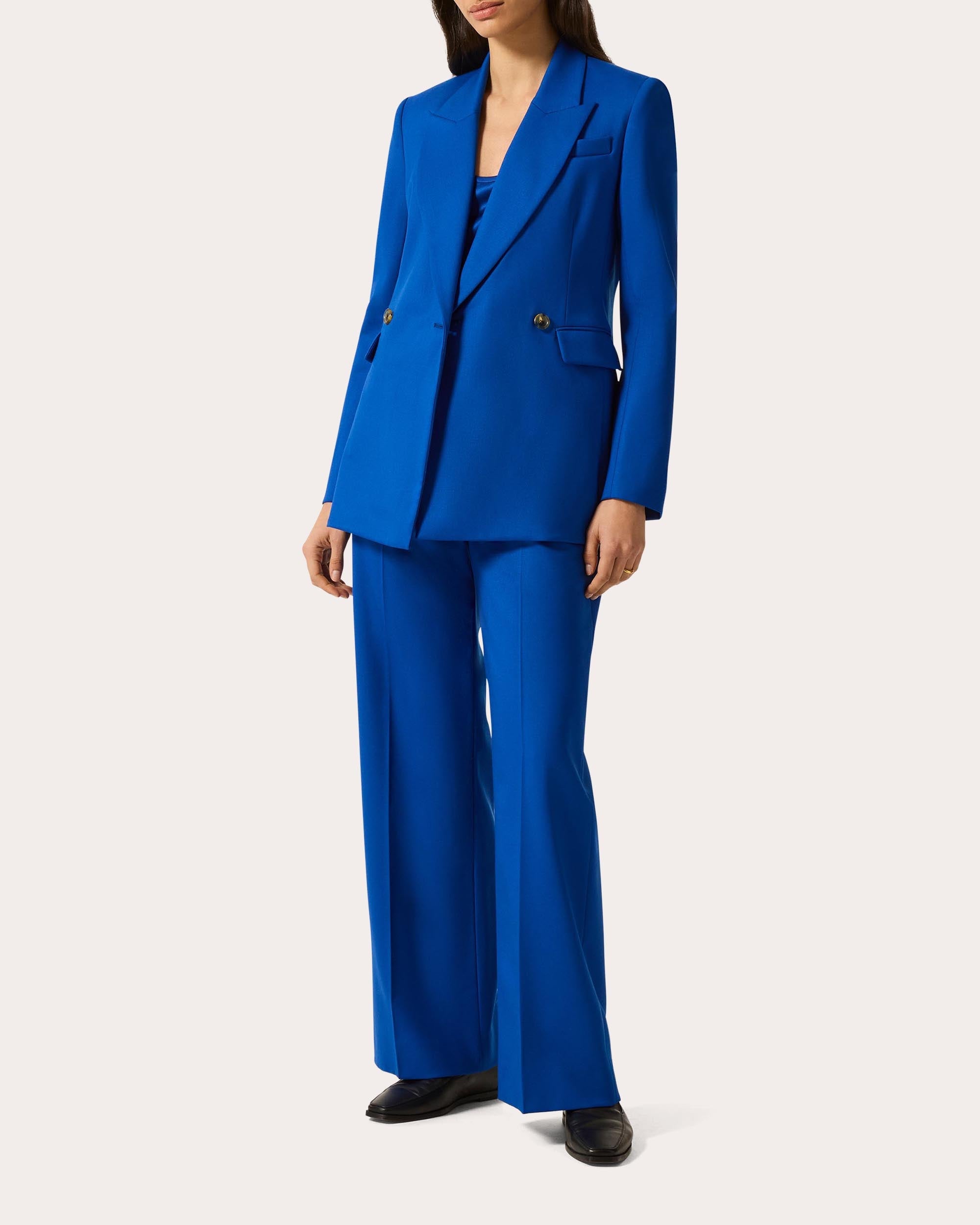 Cooper Seasonless Wool Double-Breasted Blazer