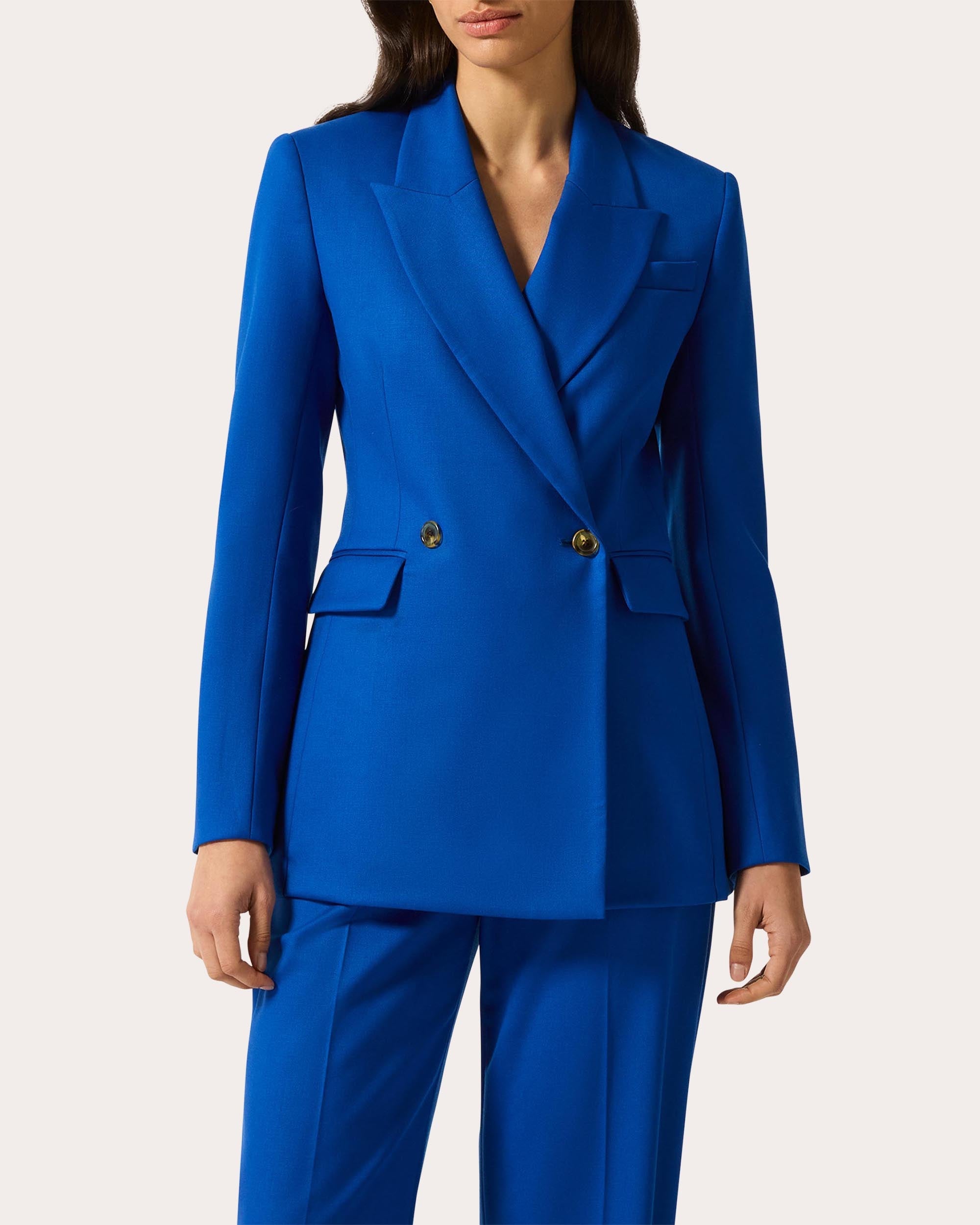 Cooper Seasonless Wool Double-Breasted Blazer