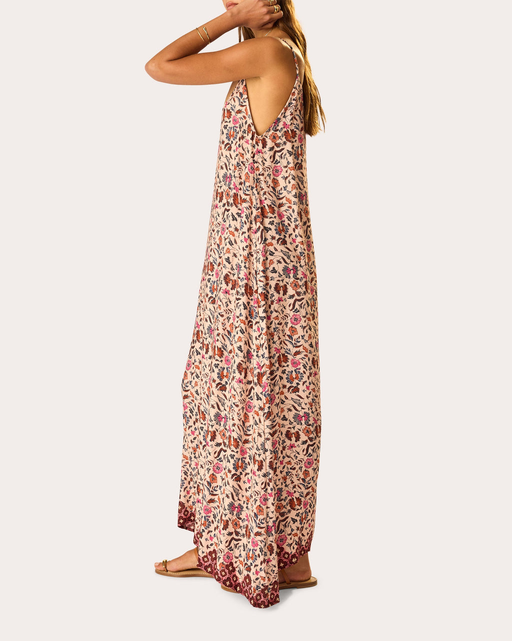 Heather Floral Maxi Slip Dress