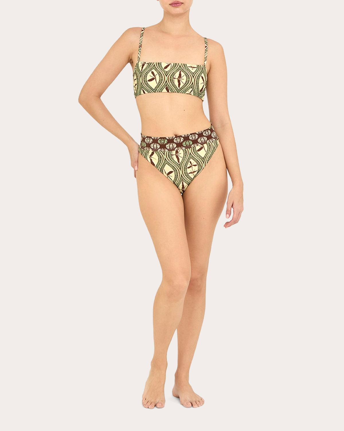 Le Bedouine High-Rise Bikini Bottoms