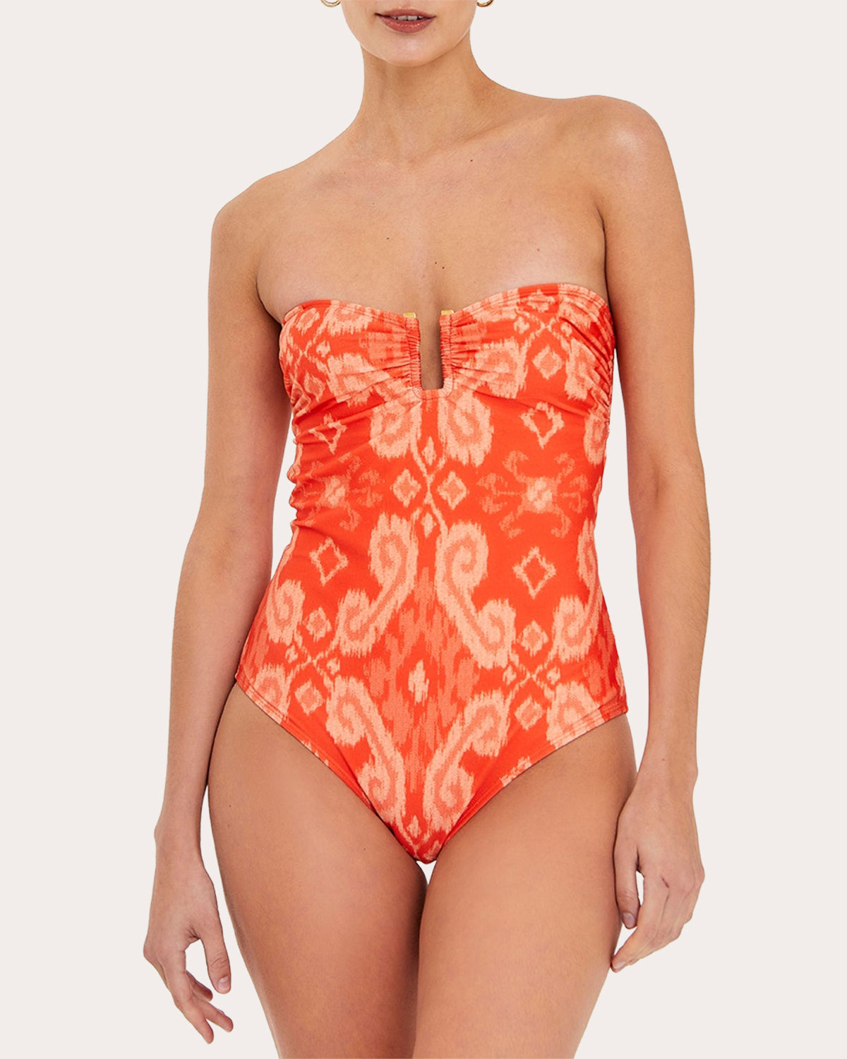 Palais des Orangers Strapless One-Piece
