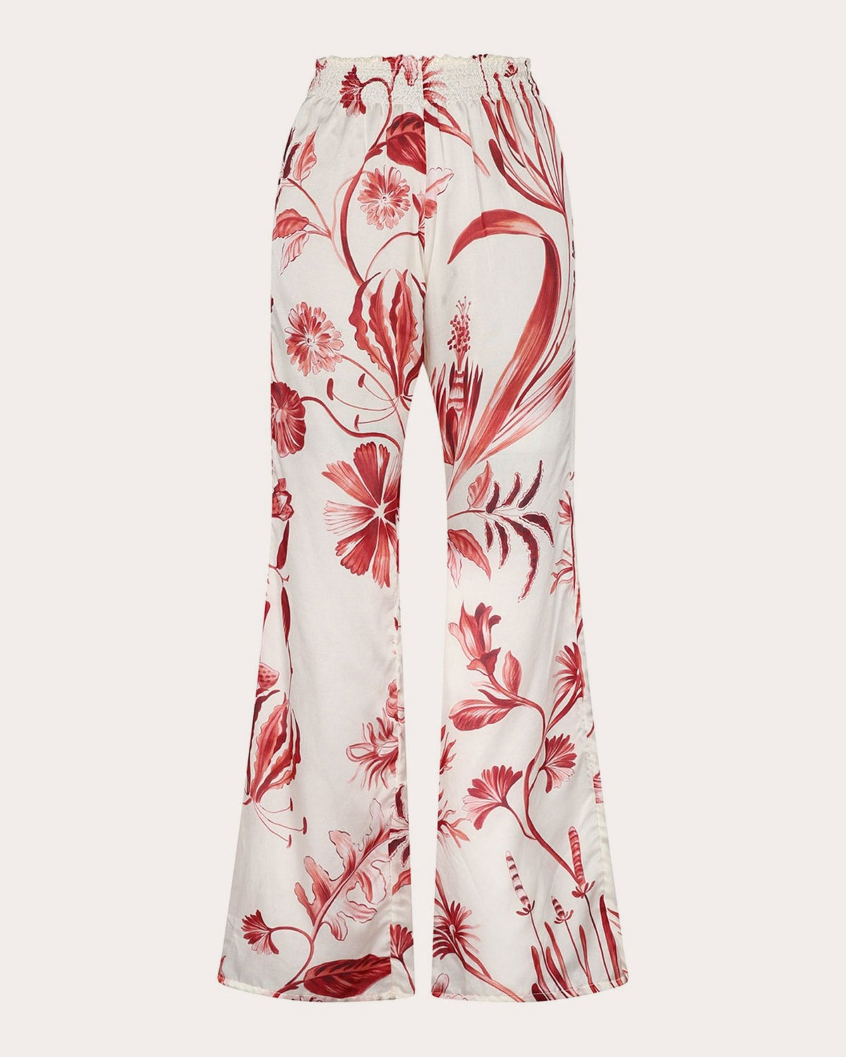 La Vie Rouge Cotton Silk Pull-On Pants
