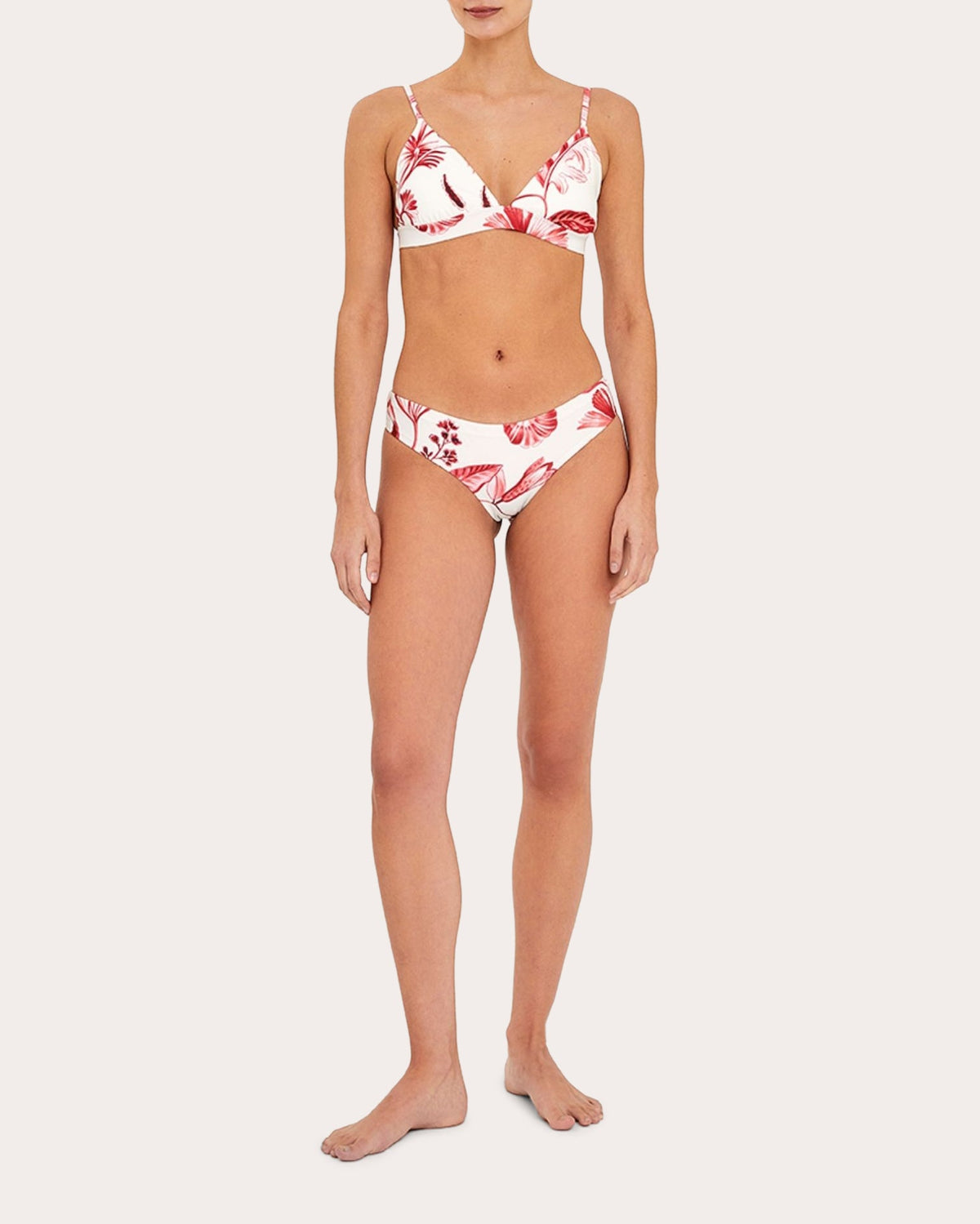 La Vie Rouge Triangle Bikini Top
