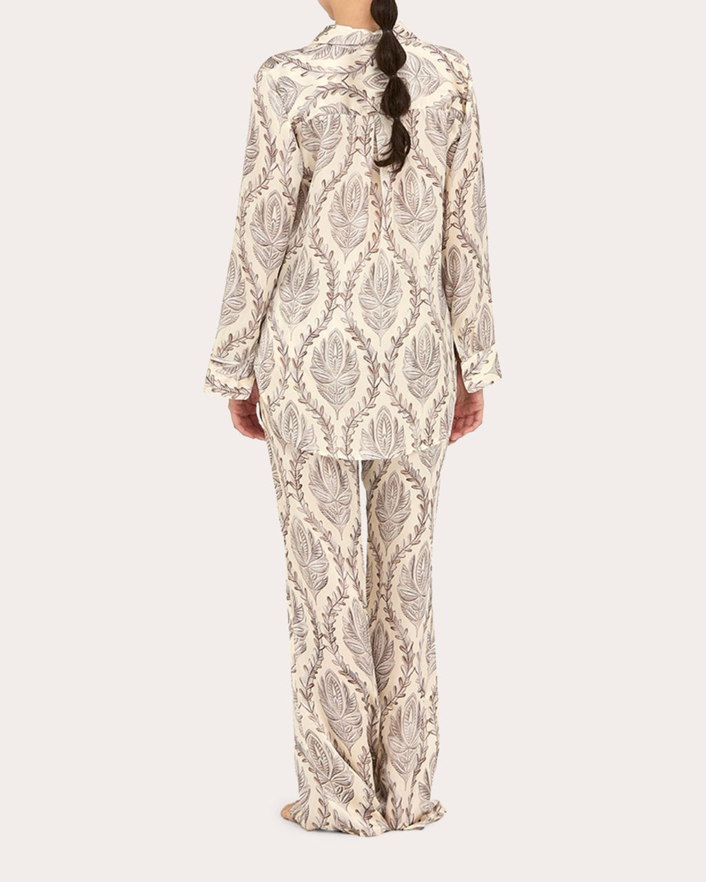 Sultana Silk Pull-On Pants