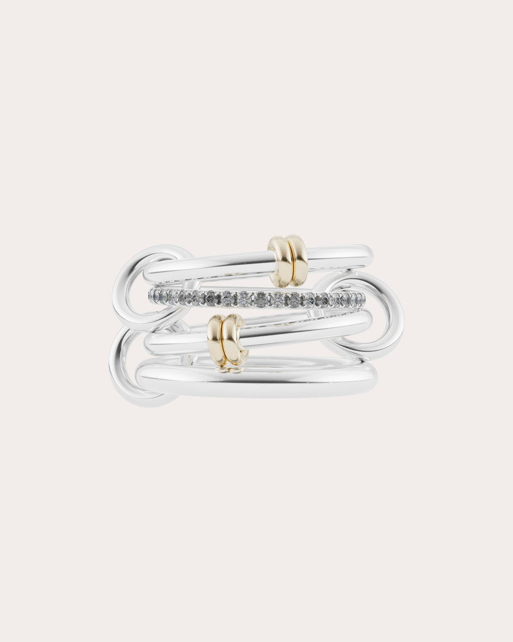 Gray Diamond Sagittarius Ring