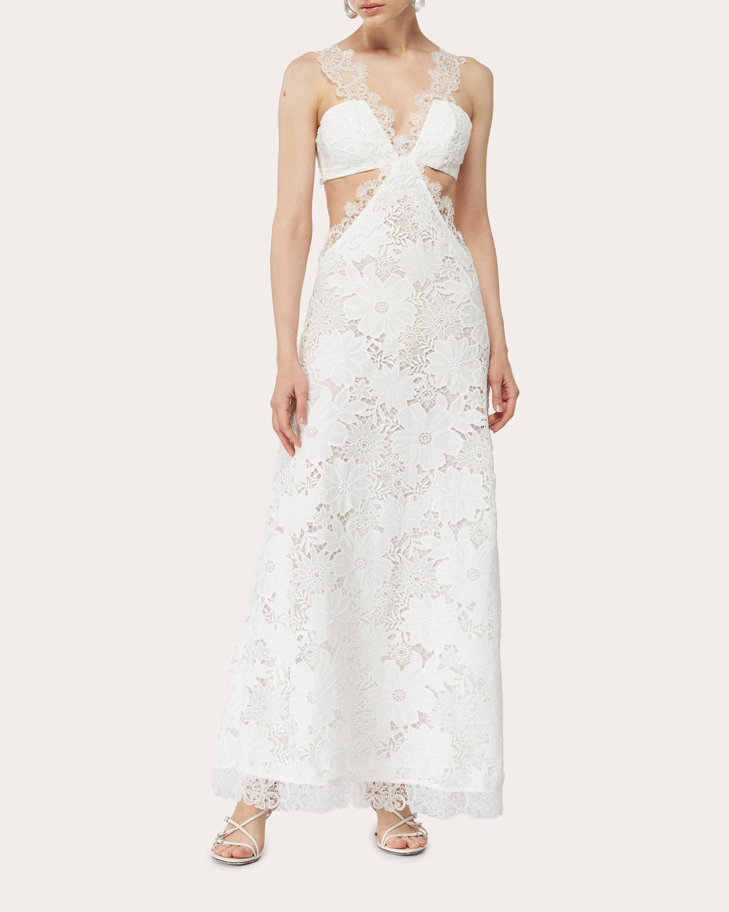 Sahara Lace Cutout Maxi Dress