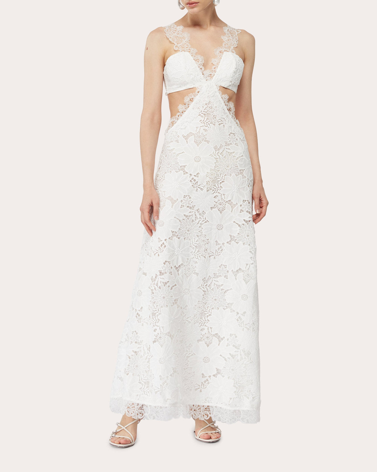 Sahara Lace Cutout Maxi Dress
