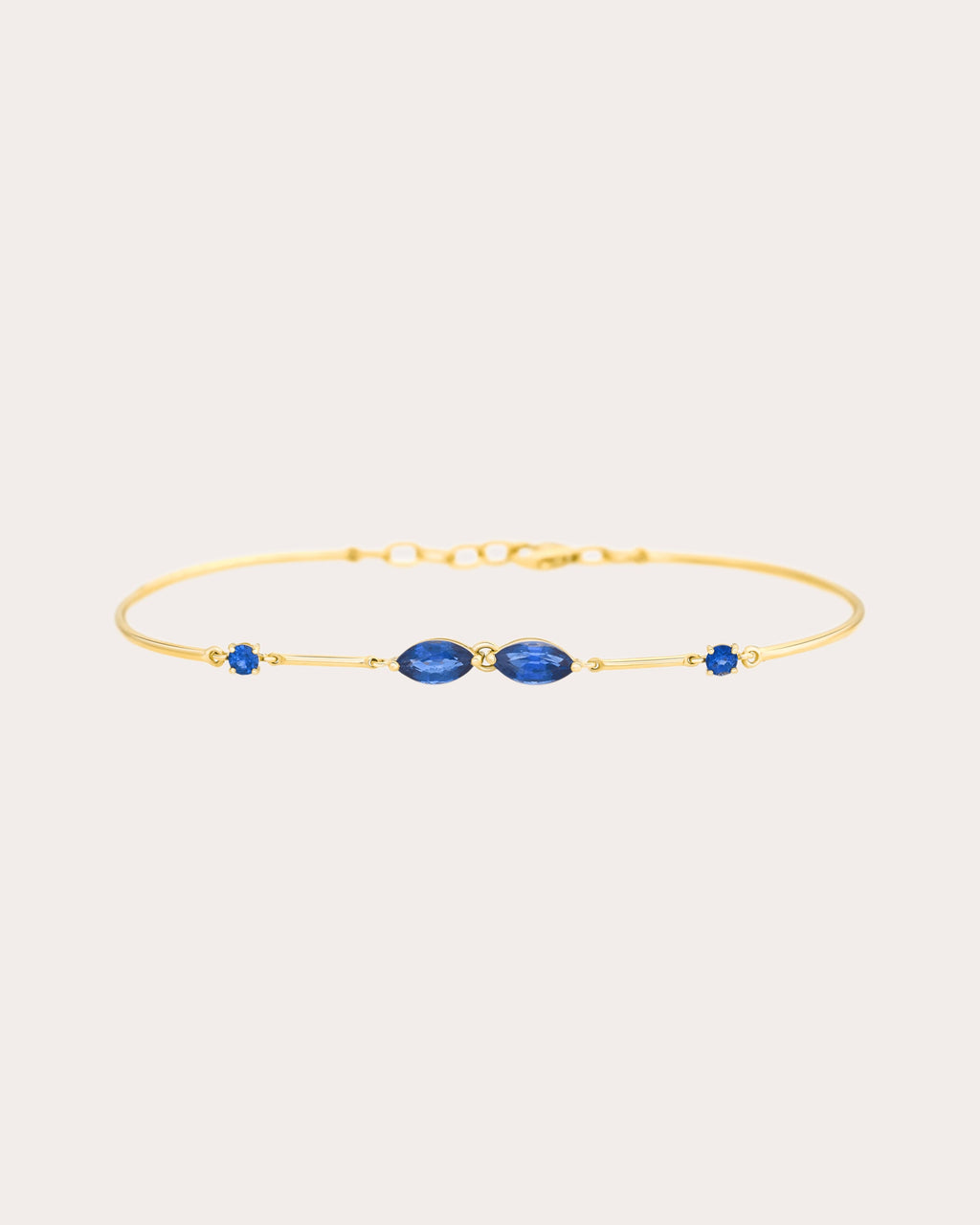 Sapphire & 18k Gold Duo Bracelet