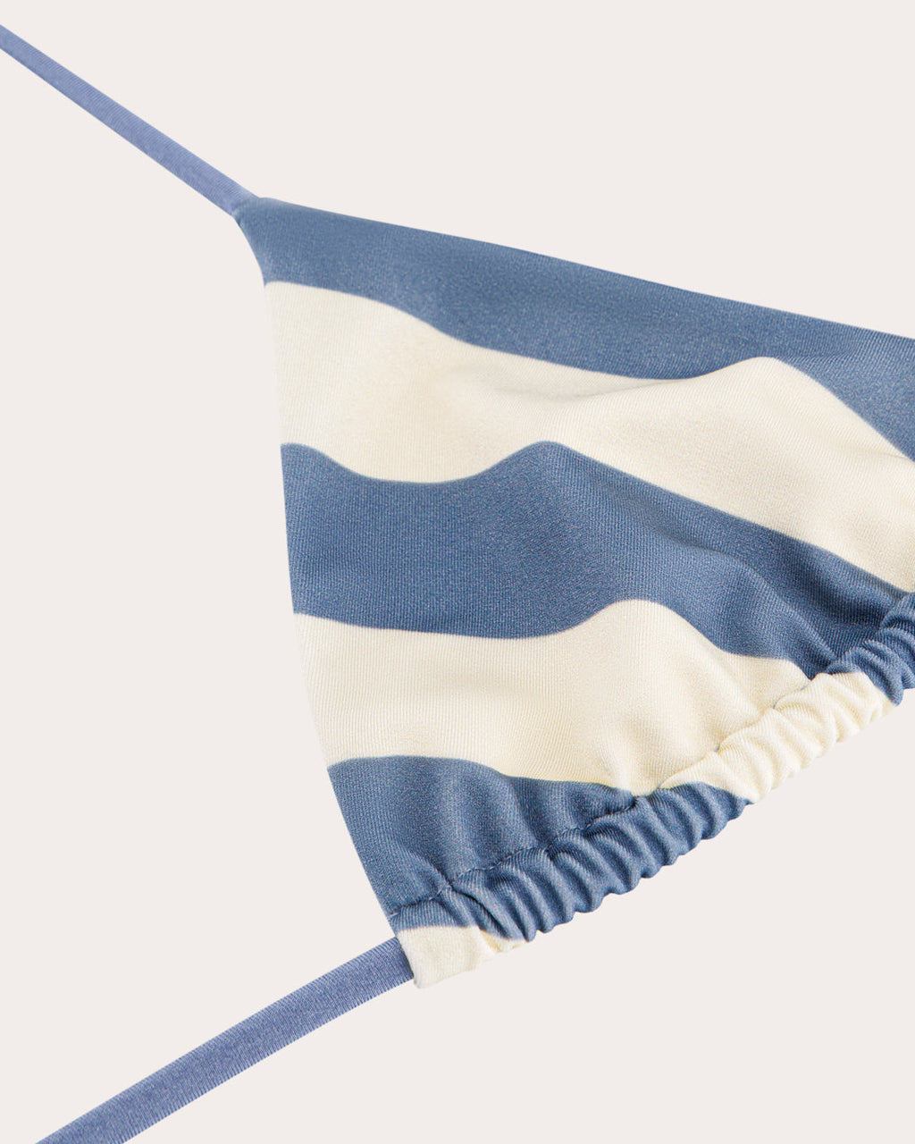 Scarlett Stripe Triangle Bikini Top