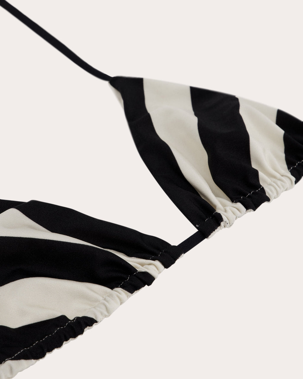 Scarlett Stripe Triangle Bikini Top