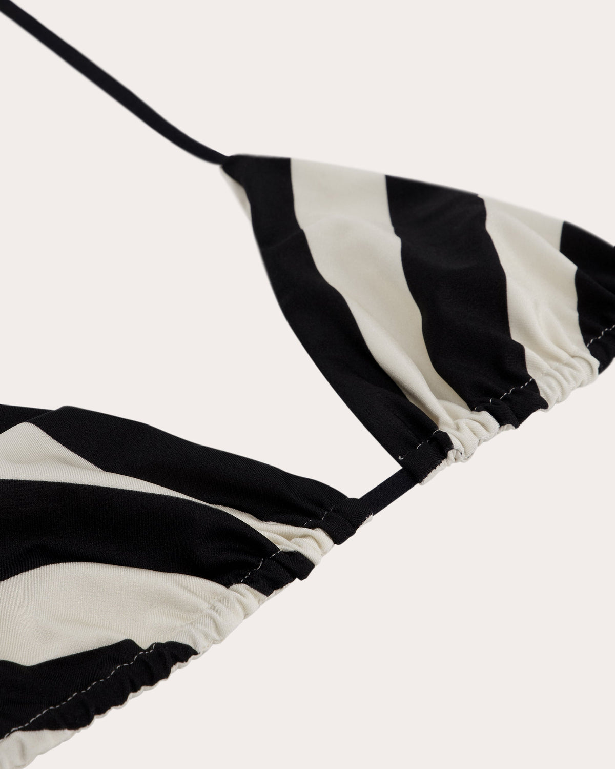 Scarlett Stripe Triangle Bikini Top