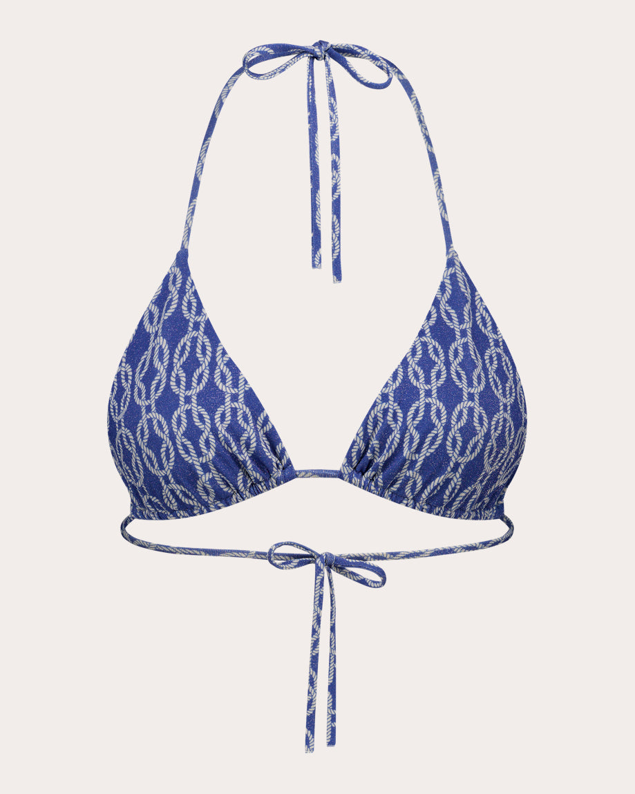 Scarlett Trellis Triangle Bikini Top