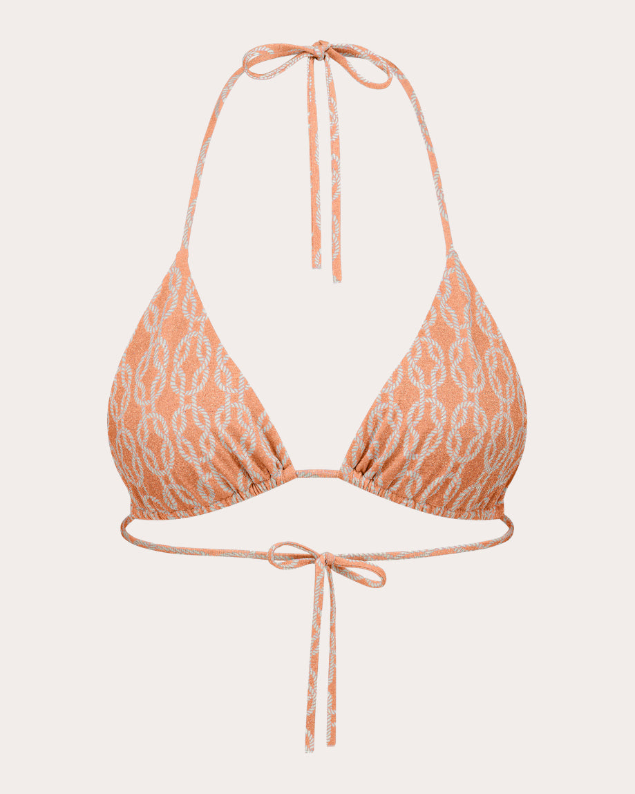 Scarlett Trellis Triangle Bikini Top