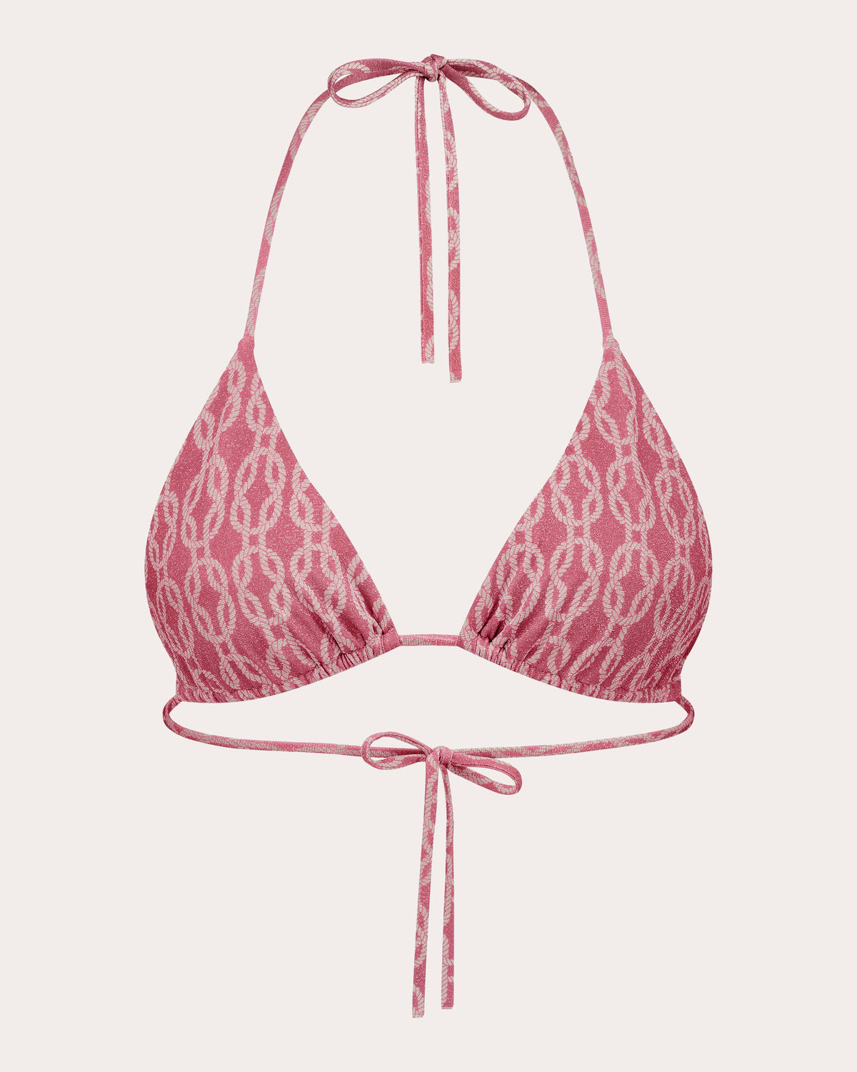 Scarlett Trellis Triangle Bikini Top