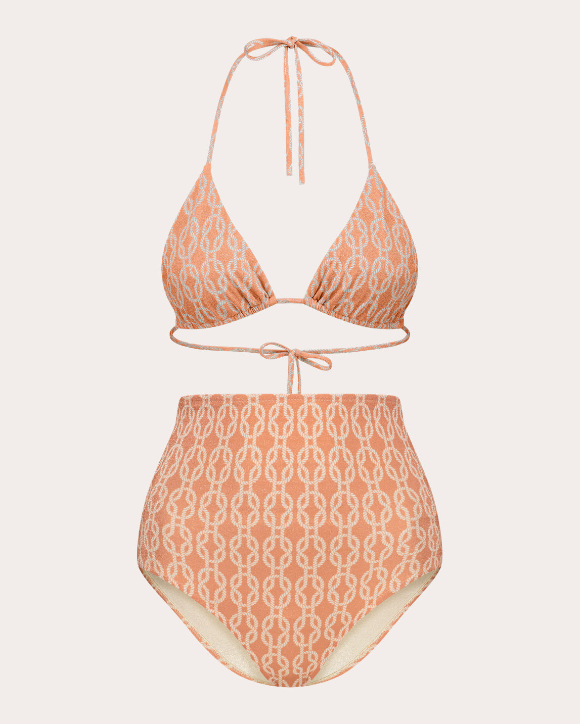 Ara Trellis High-Rise Bikini Bottoms