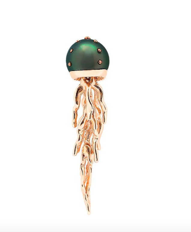 Jellyfish Tahitian Pearl Stud