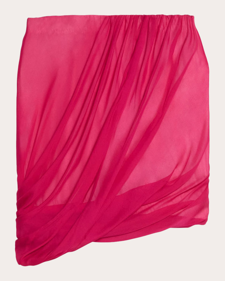 Silk Bubble Skirt