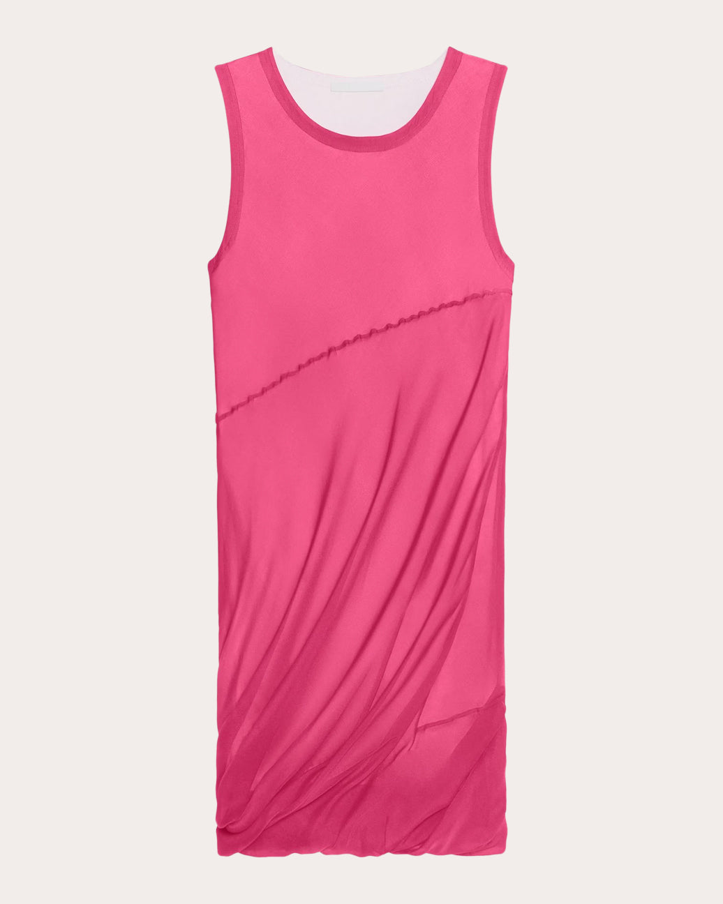 Silk Bubble Mini Dress