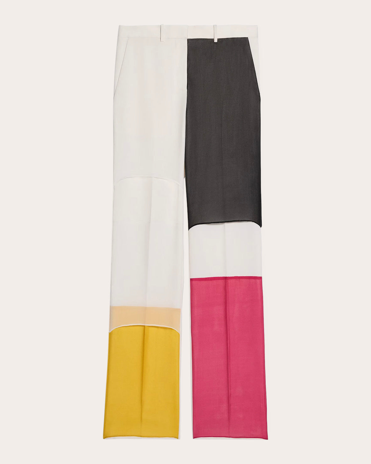 Patchwork Car Trousers