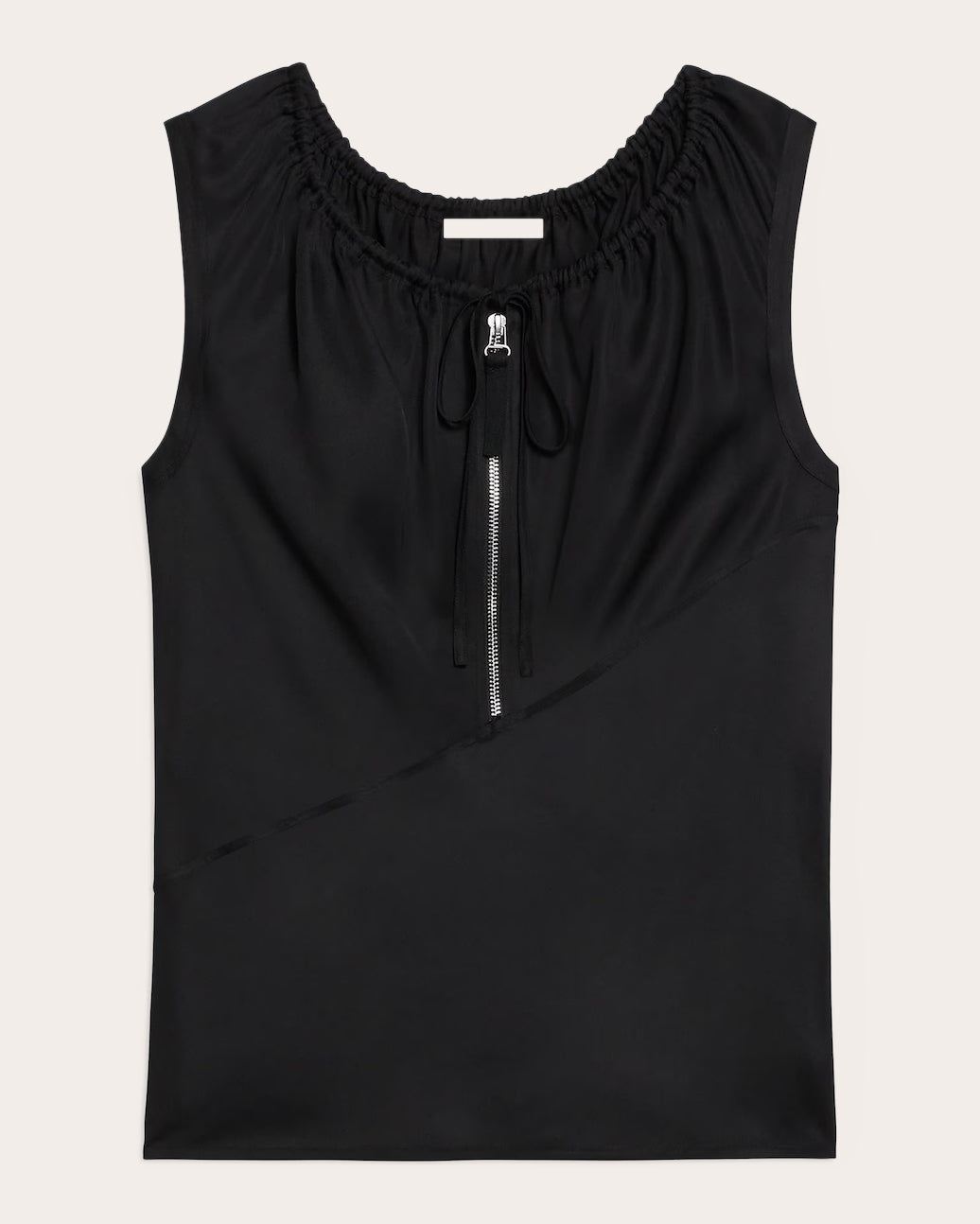 Drawstring Sleeveless Top
