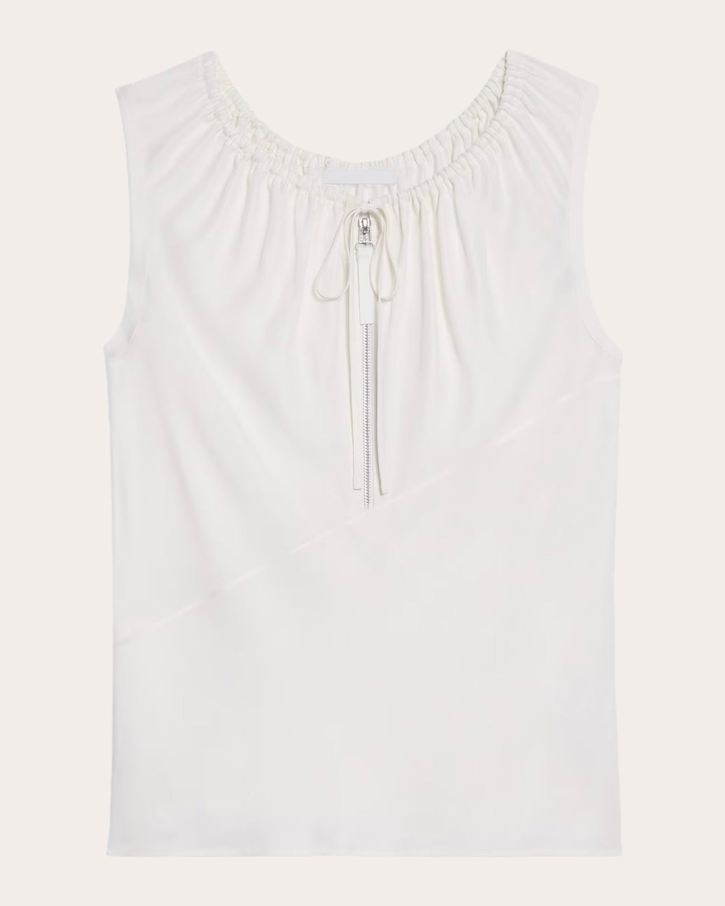 Drawstring Sleeveless Top