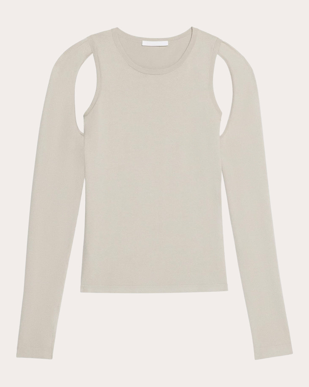 Cutout Cotton Sweater