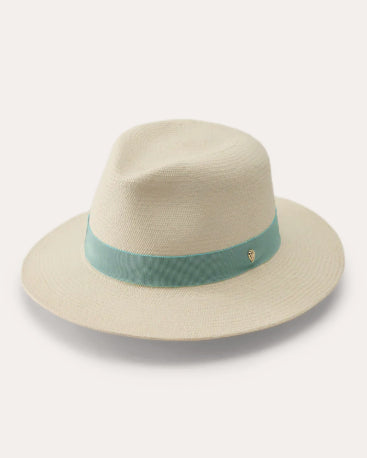 Vitoria Woven Straw Panama Hat