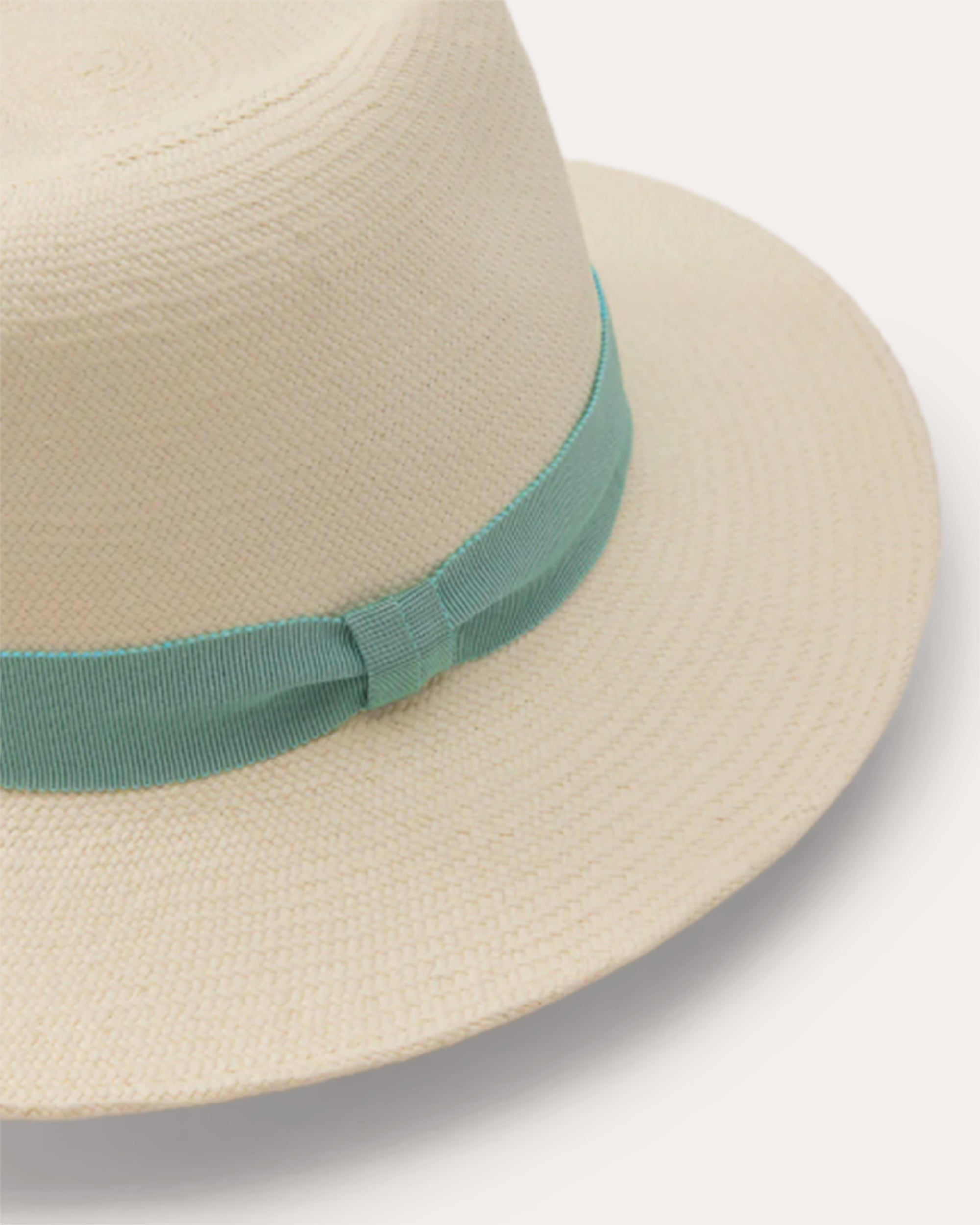 Vitoria Woven Straw Panama Hat