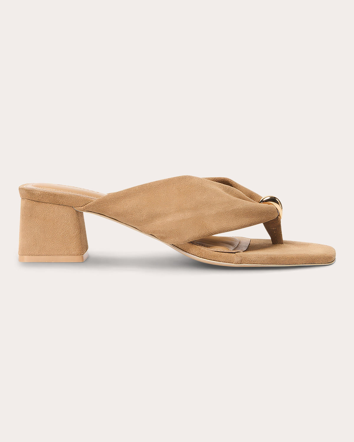 Stella Suede Block Heel Sandal