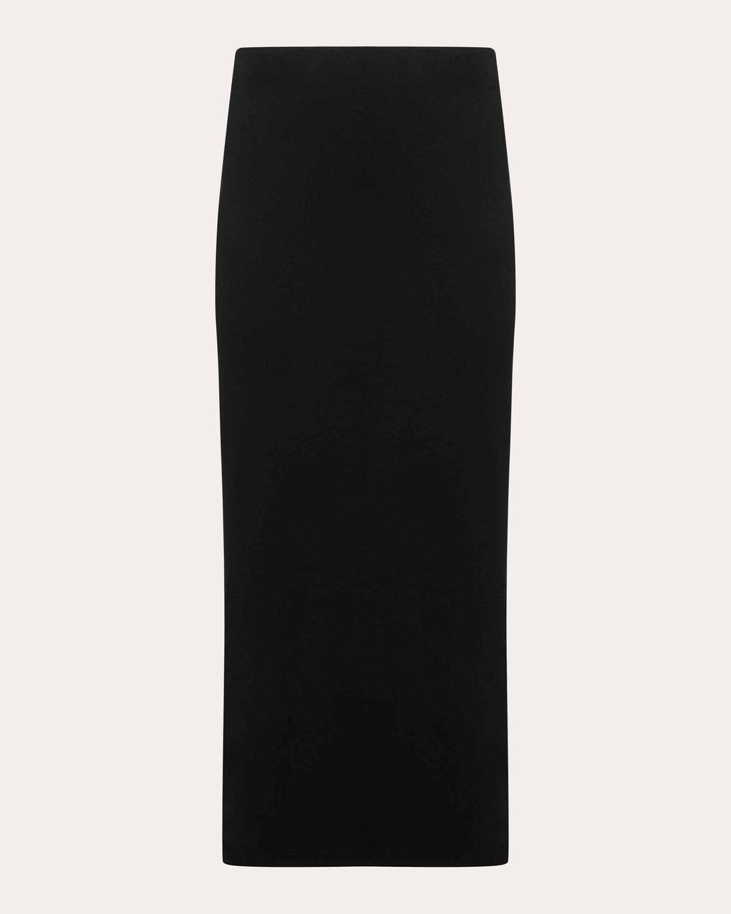 Jersey Knit Slim Midi Skirt