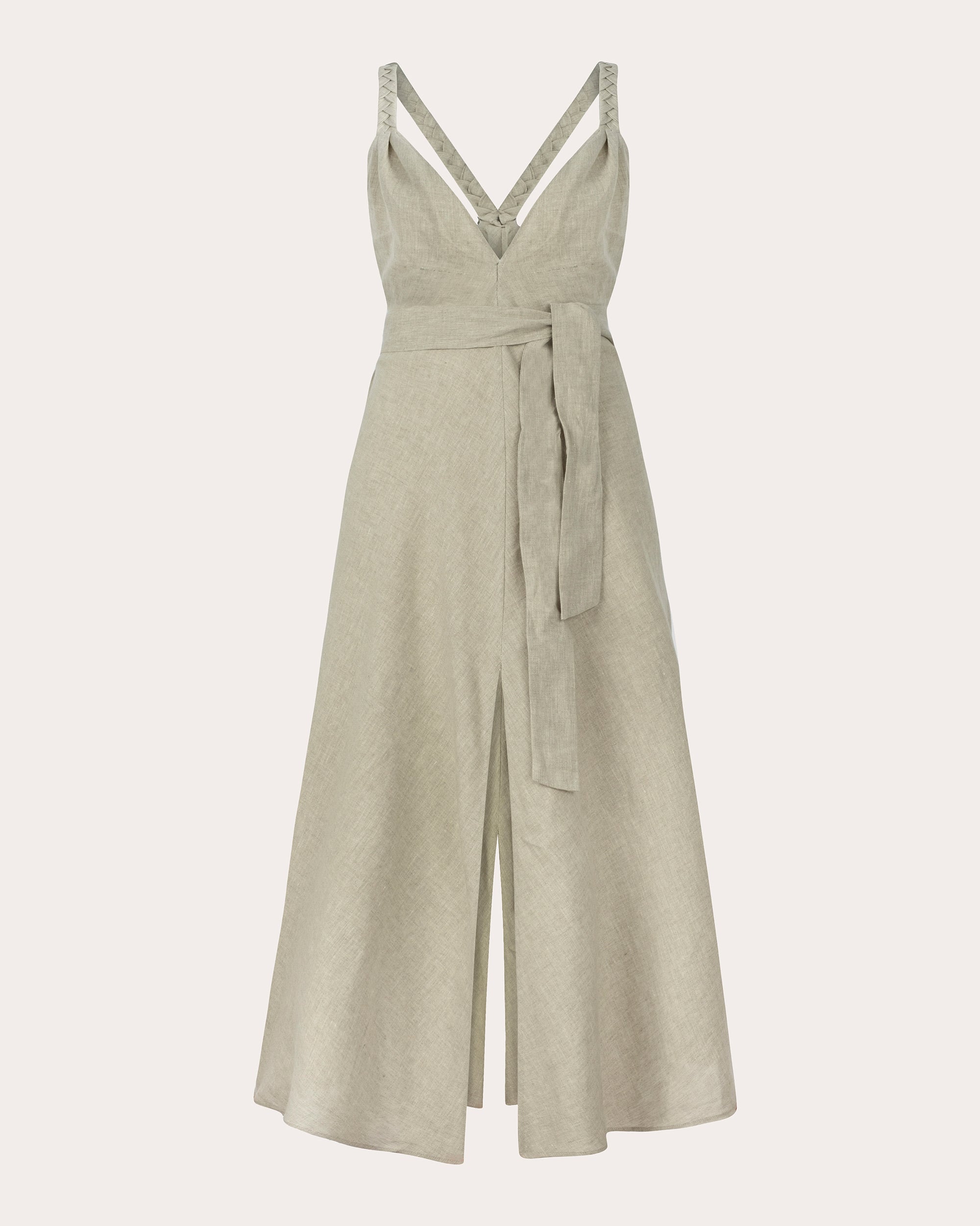 Sloane Braided Linen Dress