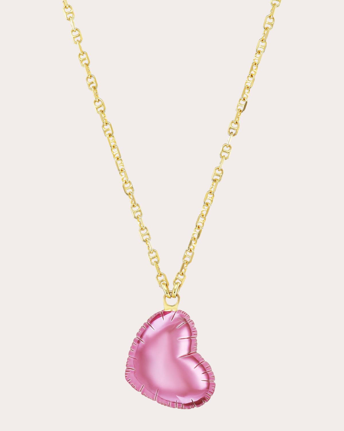 Bubblicious Small Heart Balloon Pendant Necklace
