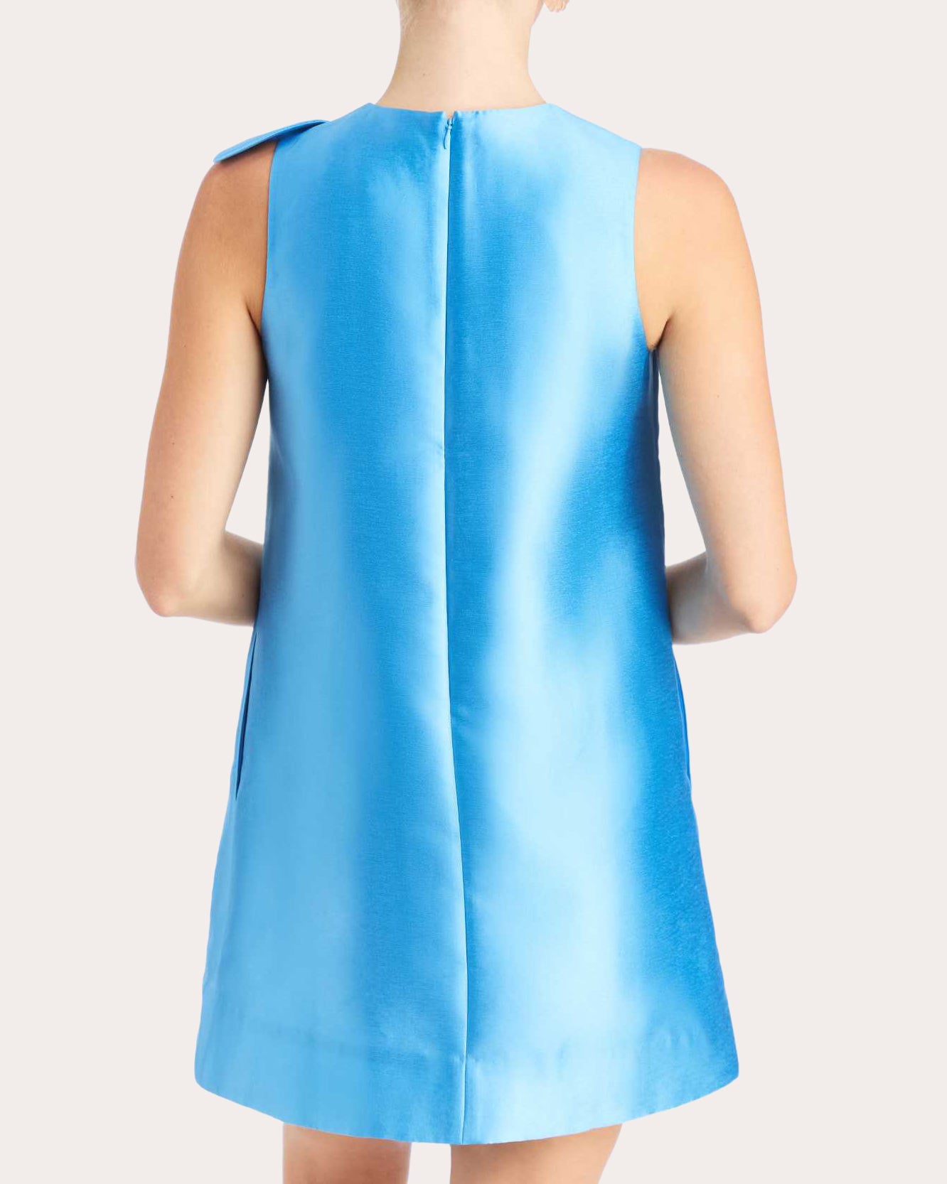 Soma Dupioni Bow Mini Shift Dress