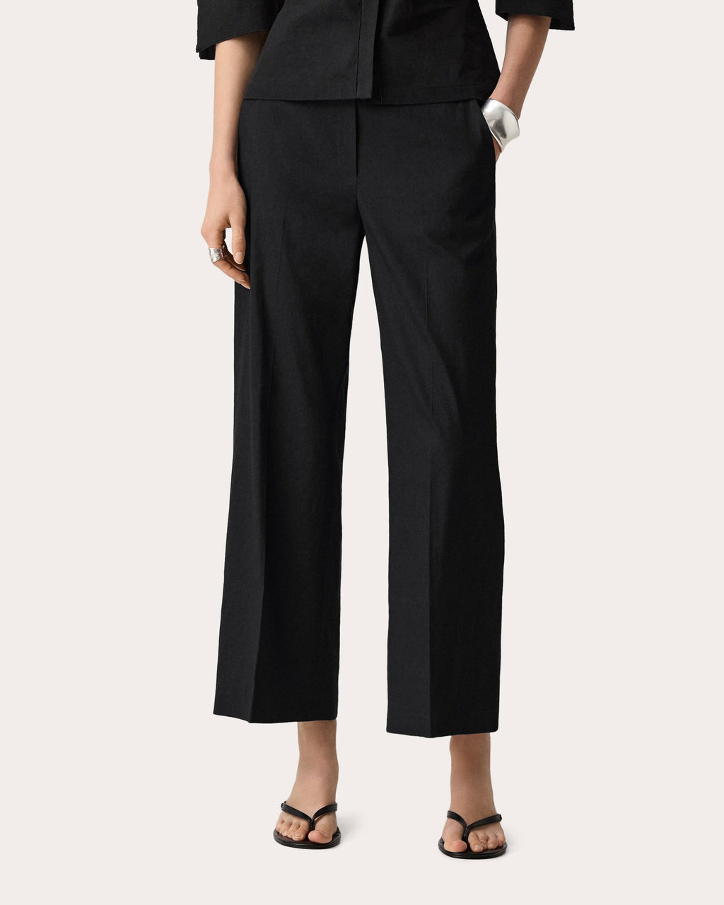 Good Linen Classic Relaxed Trousers