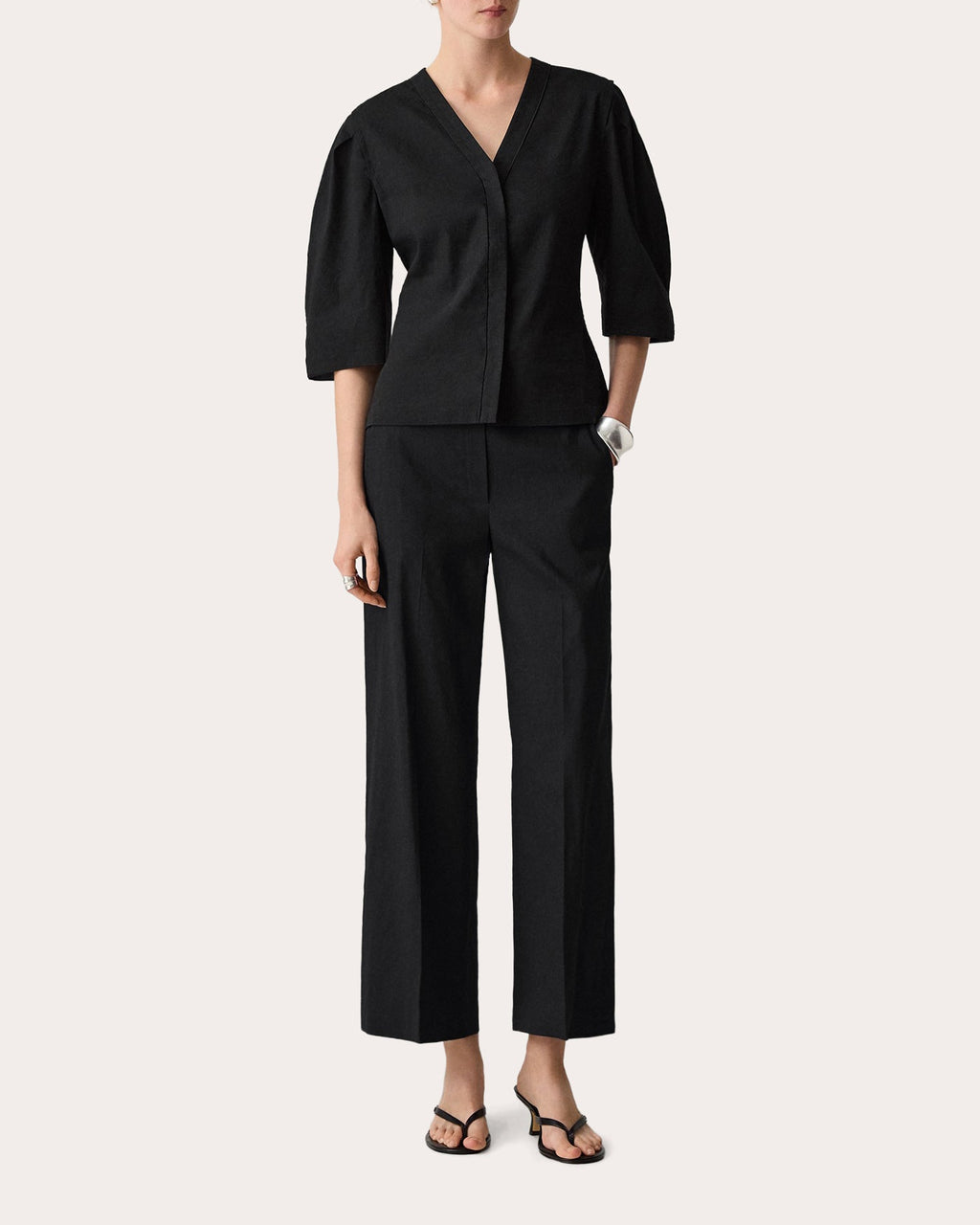 Good Linen Classic Relaxed Trousers