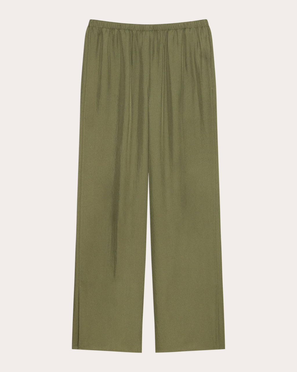 Washed Twill Vented Pull-On Pants