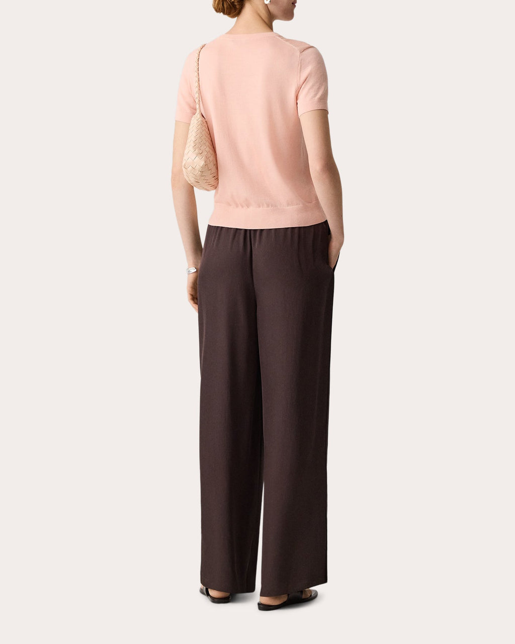 Washed Twill Vented Pull-On Pants